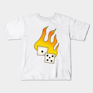 fire dice Kids T-Shirt